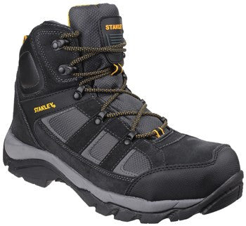 STANLEY SAFETY BOOT HIKER BLACK