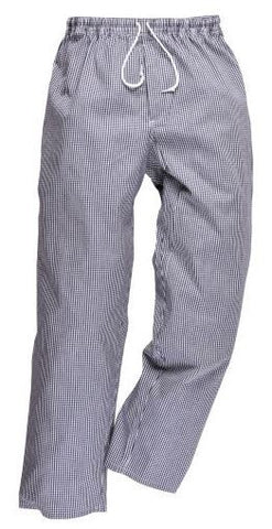 CHEFS TROUSERS SMALL CHECK -PORTWEST