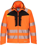 Hi-Vis Softshell Two-tone hooded