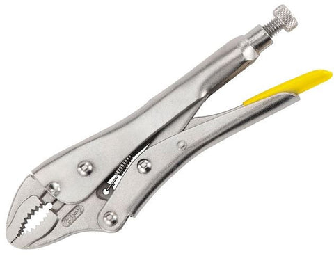 STANLEY LOCKING PLIERS 9IN CURVED JAW