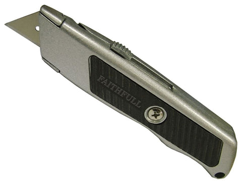 FAITHFULL TRIMMING KNIFE RETRACTABLE BLADE
