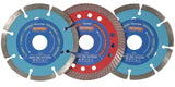 FAITHFULL 115MM/4.1/2″ DIAMOND BLADE BONUS PACK