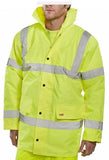 HI VIS CONSTRUCTOR JACKET - SATURN YELLOW