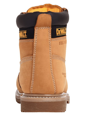 DeWALT Men's Titanium Safety Boots - Honey Color, Size 8 UK (42 EU), Steel Toe & Midsole, S3 Rated